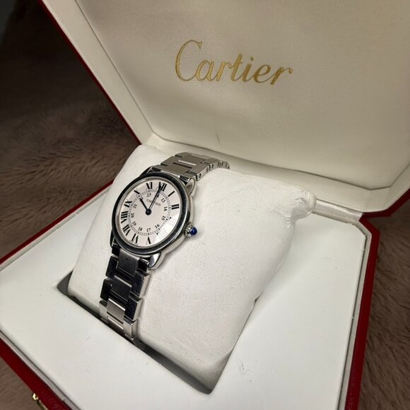 ✨ Cartier Ronde Watch – Full Set, Recently Serviced ✨ - Picture 6 of 7